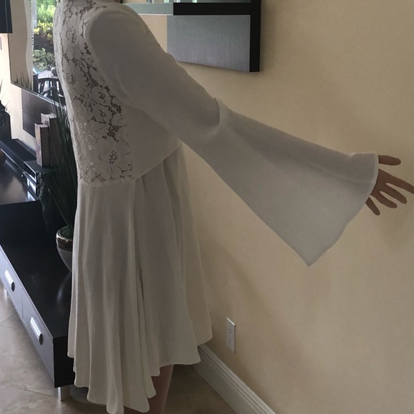 Flynn Skye Beige Dress (Mini) - Picture 6 of 10